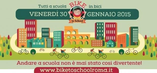 Andare a scuola in bici: venerdì 30 gennaio a Roma si può!